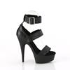 Pleaser - DELIGHT629 KnöchelriemenSandale - Schwarz Product image